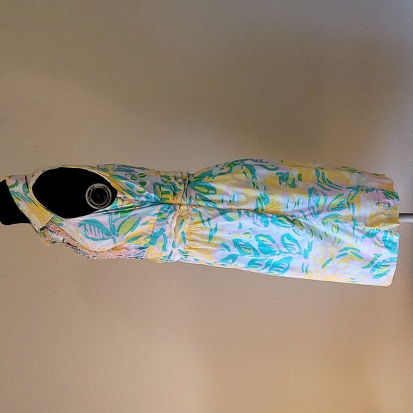 Lilly Pulitzer Pastel Floral Sleeveless Dress Size 8 - Picture 3 of 10